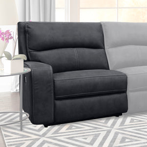 Polaris - Slate Power Left Arm Facing Recliner
