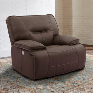 Spartacus - Chocolate Power Recliner
