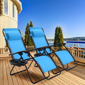 Strong double bungee ropes and rustproof frame ensure a long-time use <br>Adjustable padded pillow for both headrest and lumbar support <br>Add extra stability with reinforced triangular structure and non-slip foot pads <br>Designed with a locking system 