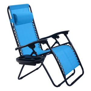 Strong double bungee ropes and rustproof frame ensure a long-time use <br>Adjustable padded pillow for both headrest and lumbar support <br>Add extra stability with reinforced triangular structure and non-slip foot pads <br>Designed with a locking system 