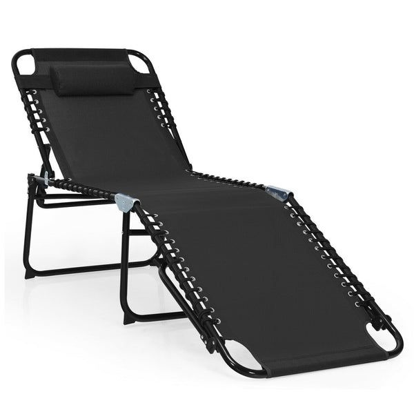The backrest can be adjusted in 4 positions and the footrest in 2 positions<br>Multiple lounge modes: Sit-up Mode  Recline Mode  Flat-down Mode<br>Comes with a removable headrest to relax your head and neck<br>Made of premium fabric  breathable  skin-frie