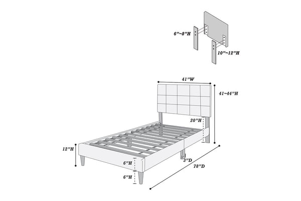 TWIN BED