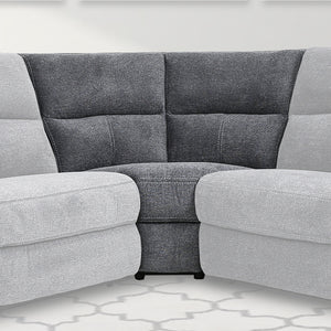 Polaris - Bizmark Grey Corner Wedge