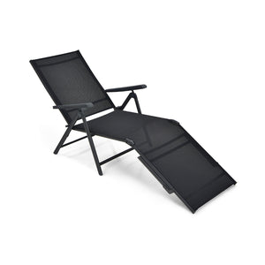 5 backrest angles and 2 footrest positions to meet various needs <br>Breathable and wearable seat fabric brings much comfort <br>Ergonomic design brings relaxation to your journey <br>Steel frame is not easy to rust and of high durability <br>Stable trian