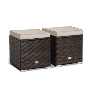 Can be used as a storage box  a footstool  a side table or an additional seat<br>Ample storage space inside offers more convenience<br>Soft seat cushions bring you optimal comfort<br>Smooth zippers make the cushion cover easy to remove and wash<br>Stable 