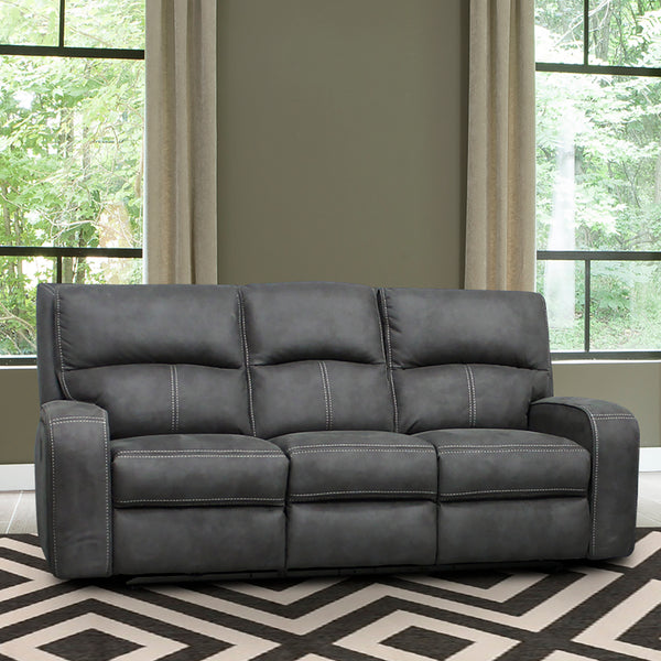 Polaris - Slate Power Reclining Sofa