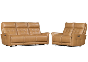Gershwin - Lucca Butterscotch Zero Gravity Power Reclining Sofa