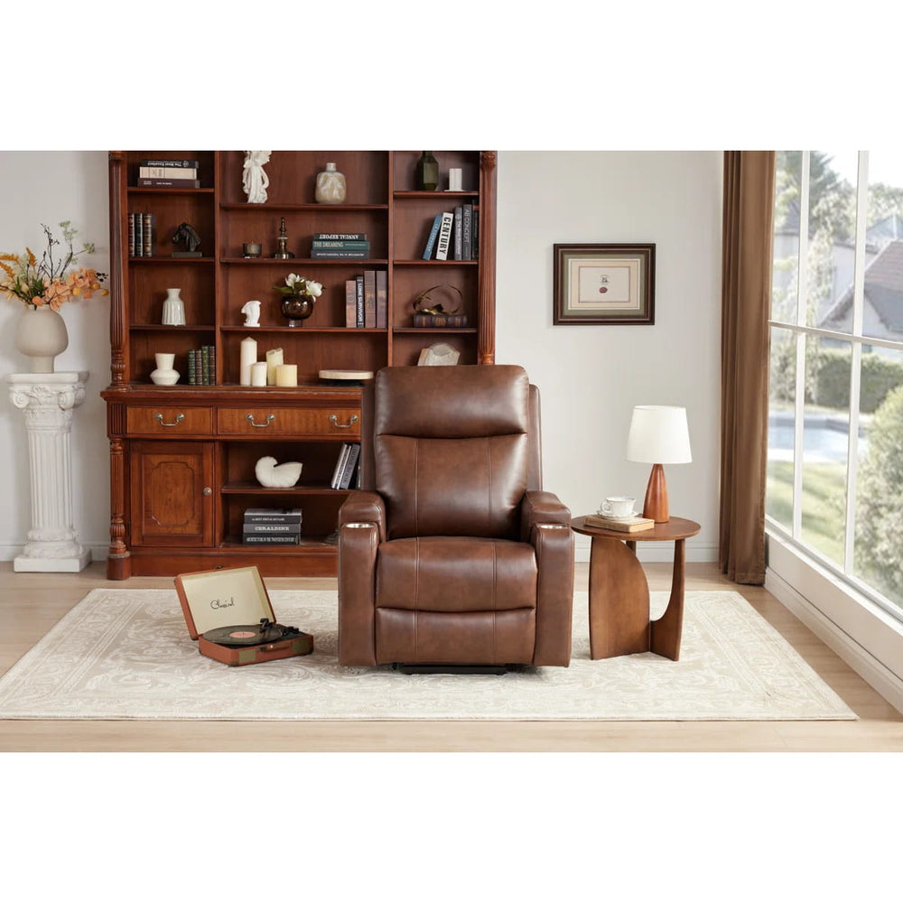 Reid Vegan Leather Power Lift Recliner