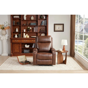 Reid Vegan Leather Power Lift Recliner