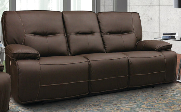 Spartacus - Chocolate Power Reclining Sofa