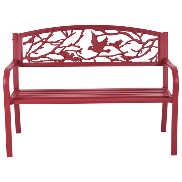 High quality and brand new<br>Constructed with a solid steel frame  durable and sturdy<br>Strong  sturdy  and comfortable to sit<br>Ergonomic seating design<br>Back made of durable cast iron<br>With armrests<br>Four solid legs provide a safe place to sit 