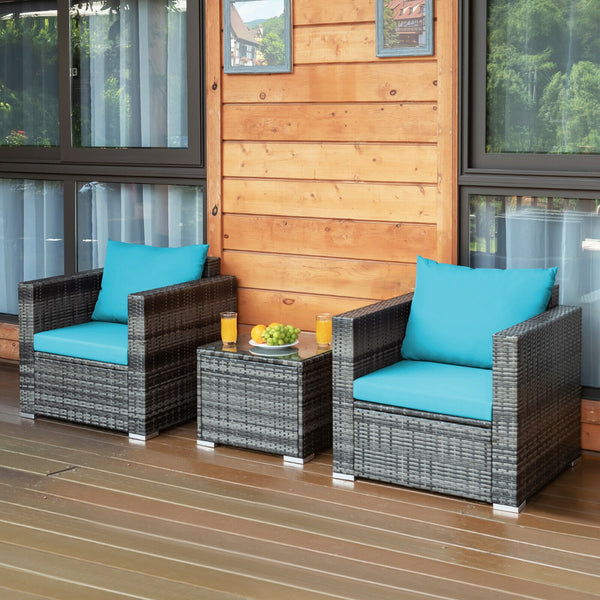 A strong and sturdy steel frame ensures sturdiness <br>Hand-woven rattan is breathable and durable <br>A wide armrest at a suitable height is good for relaxing your arm <br>Thick and soft cushion with a high-density sponge for your hip and back <br>Cover 