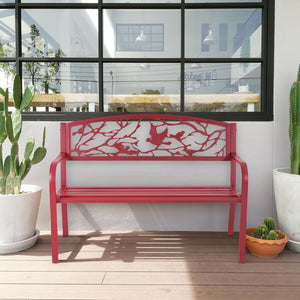 High quality and brand new<br>Constructed with a solid steel frame  durable and sturdy<br>Strong  sturdy  and comfortable to sit<br>Ergonomic seating design<br>Back made of durable cast iron<br>With armrests<br>Four solid legs provide a safe place to sit 