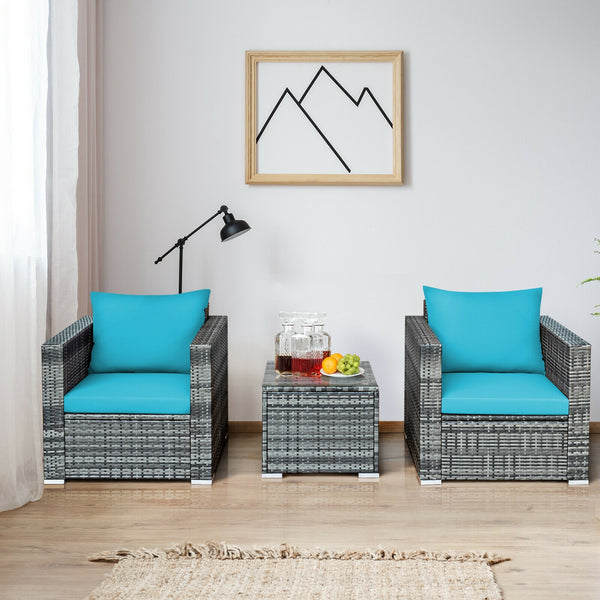 A strong and sturdy steel frame ensures sturdiness <br>Hand-woven rattan is breathable and durable <br>A wide armrest at a suitable height is good for relaxing your arm <br>Thick and soft cushion with a high-density sponge for your hip and back <br>Cover 