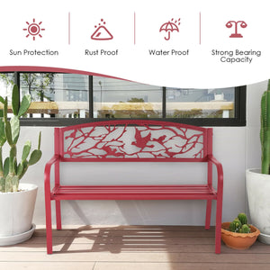 High quality and brand new<br>Constructed with a solid steel frame  durable and sturdy<br>Strong  sturdy  and comfortable to sit<br>Ergonomic seating design<br>Back made of durable cast iron<br>With armrests<br>Four solid legs provide a safe place to sit 