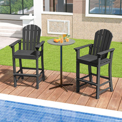 Stand against outdoor elements with all-weather and colorfast HDPE material<br>Treat earth better thanks to the recyclable characteristic<br>No need for complicated maintenance  just wipe it with soapy water<br>304 stainless steel screws for a longer outd