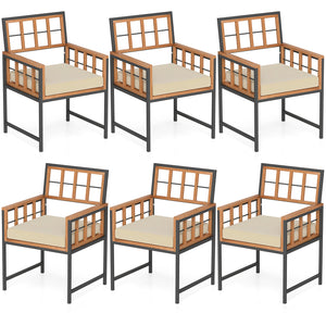 The surface of the wood is splinter-free  providing a smooth and safe touch<br>Add a touch of rustic charm thanks to its natural wood grain<br>Ensure stability and reliability with sturdy metal construction<br>Reinforced crossbars are added to the frame f