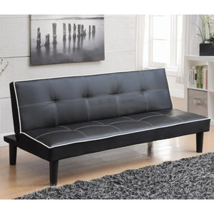 Sofa Beds and Futons Leatherette Sofa Bed Piping
