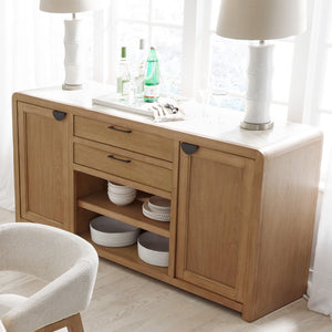 Escape - Dining 72 In. Buffet Server with Stone Top