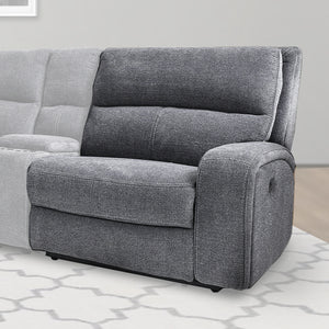 Polaris - Bizmark Grey Power Right Arm Facing Recliner