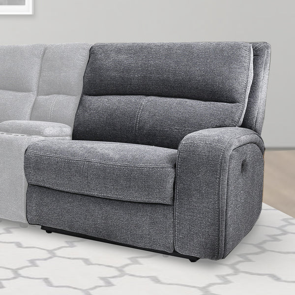 Polaris - Bizmark Grey Power Right Arm Facing Recliner