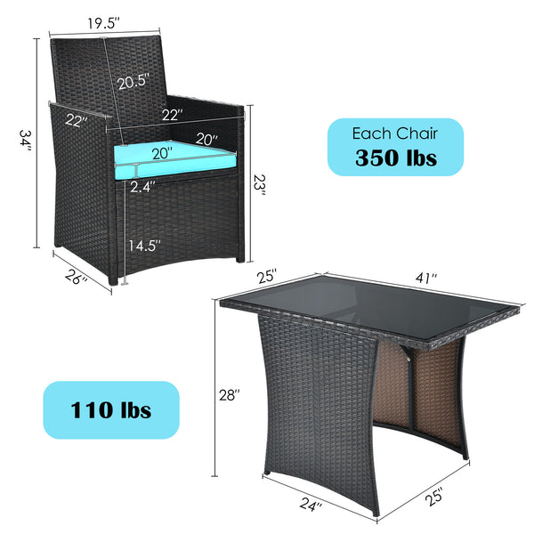 Pushes 2 chairs within the table for space-saving <br>Puts your feet cozily thanks to its spacious space under the table <br>Ideal for limited space with compact design <br>Fits your body curve thanks to its ergonomic backrest and armrests <br>Thick and s