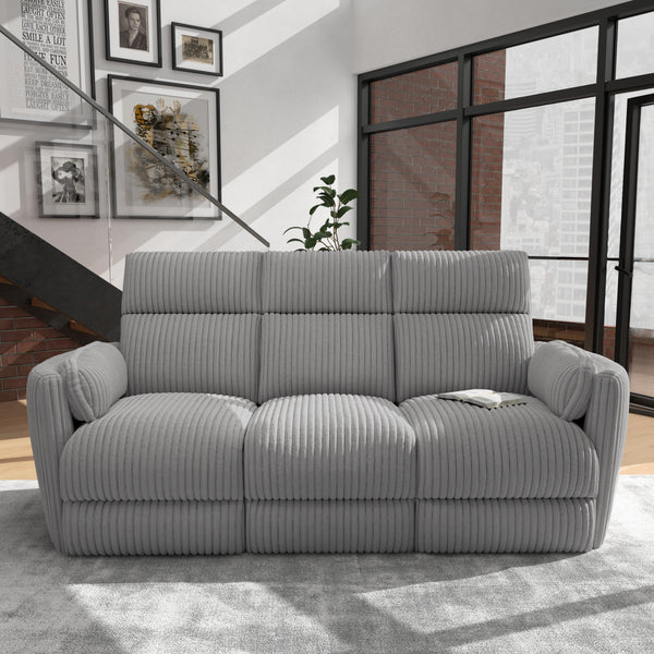 Radius - Mega Grey Power Reclining Sofa