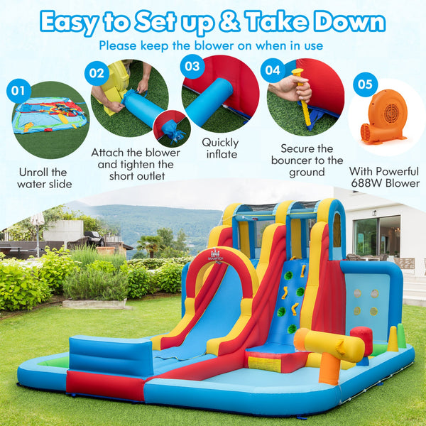 Ultimate Outdoor Bundle: Perfect summer oasis for backyard family fun <br>6-Piece Premium Rattan Set: Durable  weather-resistant  and elegant wicker <br>Upgraded Cozy Cushions: High-density sponge with removable washable covers <br>2 Tempered Glass Tables