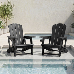 Â Made from high-quality HDPE material for reliable all-season outdoor use<br>Â Realistic wood grain add a natural touch to your outdoor space<br>Â High weight capacity of 550 lbs/250 kg supports most users<br>Â Tool-free assembly with 0 screw involved<br