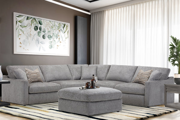 Surrender- Burmese Nature 5 Piece Modular Sectional