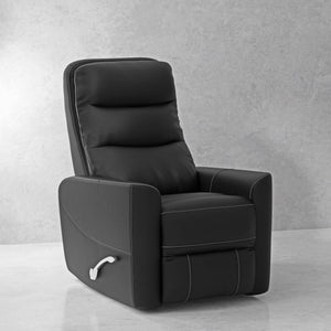 Hercules - Black Swivel Glider Recliner
