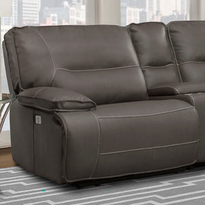 Spartacus - Haze Power Left Arm Facing Recliner