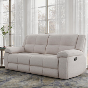 Buster - Opal Taupe Manual Sofa