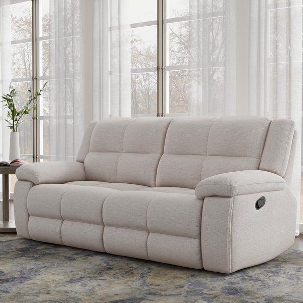 Buster - Opal Taupe Manual Sofa