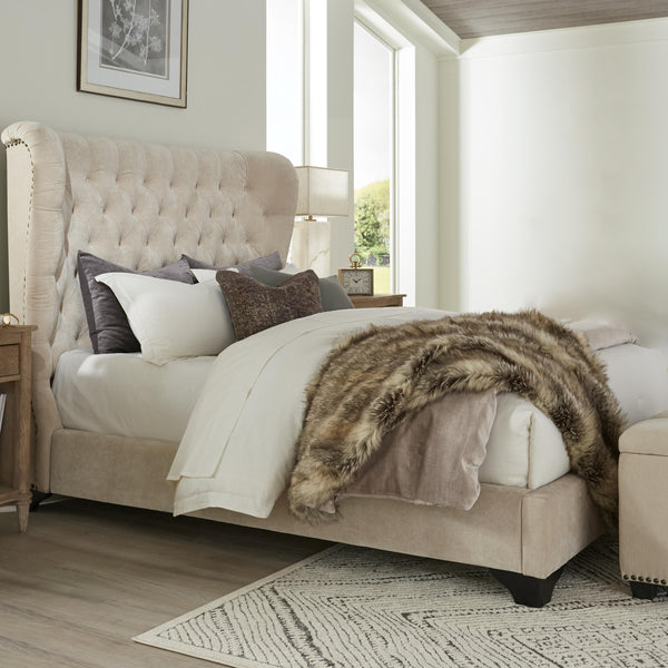 Chloe - Meringue King Bed