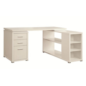 Yvette Contemporary L-Shape Desk