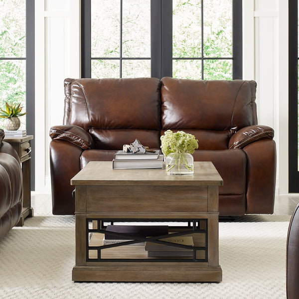 Vail - Burnt Sienna Power Reclining Loveseat